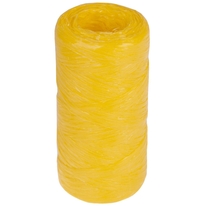 Шпагат полипропиленовый ленточный 1200 текс желтый (60 м)