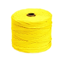 Шнур хозяйственно-бытовой с сердечником 3,0 мм желтый (600 м)